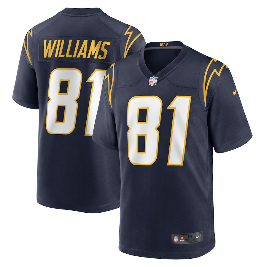 Men Los Angeles Chargers #81 Mike Williams Nike Navy Alternate Game NFL Jersey->los angeles chargers->NFL Jersey